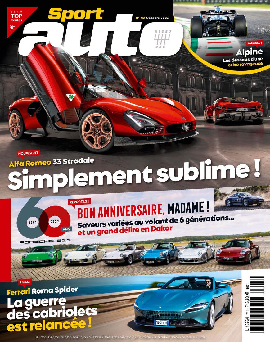 Журнал Sport Auto October 2023